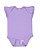 INFANT FLUTTER SLEEVE BODYSUIT Lavender OPEN