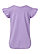 Infant Flutter Sleeve Bodysuit Lavender 3