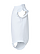 Infant Flutter Sleeve Bodysuit White 2