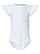 Infant Flutter Sleeve Bodysuit White 1