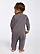 Infant Fleece One Piece Back View