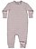 INFANT FLEECE ONE PIECE Heather Open