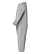 Infant Fleece One Piece Heather Ghosted Side View