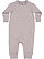 INFANT FLEECE ONE PIECE Heather 