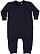 INFANT FLEECE ONE PIECE Navy 