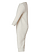 Infant Fleece One Piece Natural Heather Ghosted Side View
