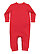 INFANT FLEECE ONE PIECE Red Back