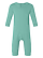 Infant Fleece One Piece Saltwater Ghosted Front View