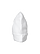 Infant Baby Rib Cap White Ghosted Side View