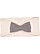 INFANT BOW TIE HEADBAND Natural Heather/Granite Heat 