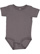 INFANT PREMIUM JERSEY BODYSUIT Charcoal Open