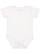 INFANT PREMIUM JERSEY BODYSUIT White Open