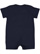 INFANT PREMIUM JERSEY T-ROMPER Navy Back