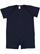 INFANT PREMIUM JERSEY T-ROMPER Navy Open