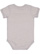 INFANT MELANGE JERSEY BODYSUIT Gray Melange Back