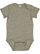 INFANT MELANGE JERSEY BODYSUIT Military Green Melange 