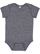 INFANT MELANGE JERSEY BODYSUIT Navy Melange 