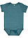 INFANT MELANGE JERSEY BODYSUIT Oceanside Melange Open