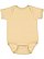 INFANT MELANGE JERSEY BODYSUIT Stone Melange 