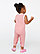 INFANT MELANGE TANK ROMPER  Model_Back