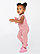 INFANT MELANGE TANK ROMPER  Model_Side