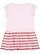 INFANT BABY RIB DRESS Blrina/Blrina-Mauvlus Stripe Back