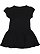 INFANT BABY RIB DRESS Black Back