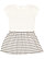 INFANT BABY RIB DRESS Natural/Titanium-Natural Strpe 