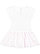 INFANT BABY RIB DRESS White/Ballerina-White Stripe 