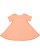 TODDLER MELANGE FR TRRY DRESS Papaya Melange Back