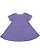 TODDLER MELANGE FR TRRY DRESS Purple Melange Back