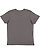 YOUTH FINE JERSEY TEE Charcoal Back