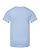 Youth Fine Jersey T-Shirt Light Blue Ghosted Back View