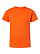 Youth Fine Jersey T-Shirt Orange Ghosted Front View