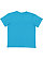 YOUTH FINE JERSEY TEE Turquoise Back