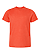 Youth Fine Jersey T-Shirt Vintage Orange Ghosted Front View