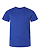 Youth Fine Jersey T-Shirt Vintage Royal Ghosted Front View