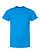 Youth Fine Jersey T-Shirt Vintage Turquoise Ghosted Front View