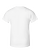 Youth Fine Jersey T-Shirt White Ghosted Back View