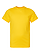 Youth Fine Jersey T-Shirt Yellow Ghosted Front View