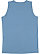 YOUTH CONTRAST BACK TANK Light Blue/Indigo Back