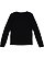 YOUTH BABY RIB PAJAMA TOP Black Back