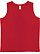 YOUTH FINE JERSEY TANK Red 