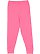 YOUTH BABY RIB PAJAMA PANT Hot Pink Back