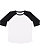 YOUTH BASEBALL TEE White/Black 