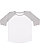 YOUTH BASEBALL TEE White/Vintage Heather 
