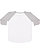 YOUTH BASEBALL TEE White/Vintage Heather Back