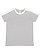 YOUTH RETRO RINGER TEE Heather/White 
