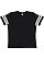 YOUTH FOOTBALL TEE Black/White 