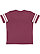 YOUTH FOOTBALL TEE Vintage Burgundy/Blended White Back